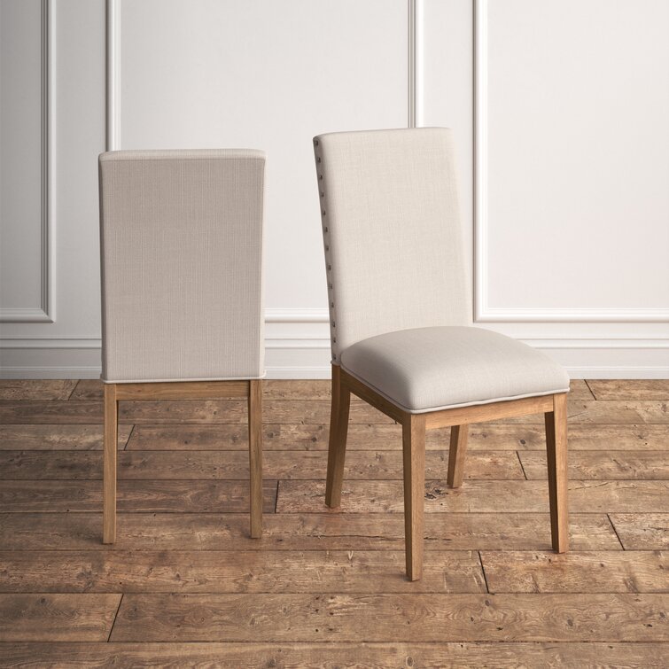 Prospe linen cheap upholstered dining chair